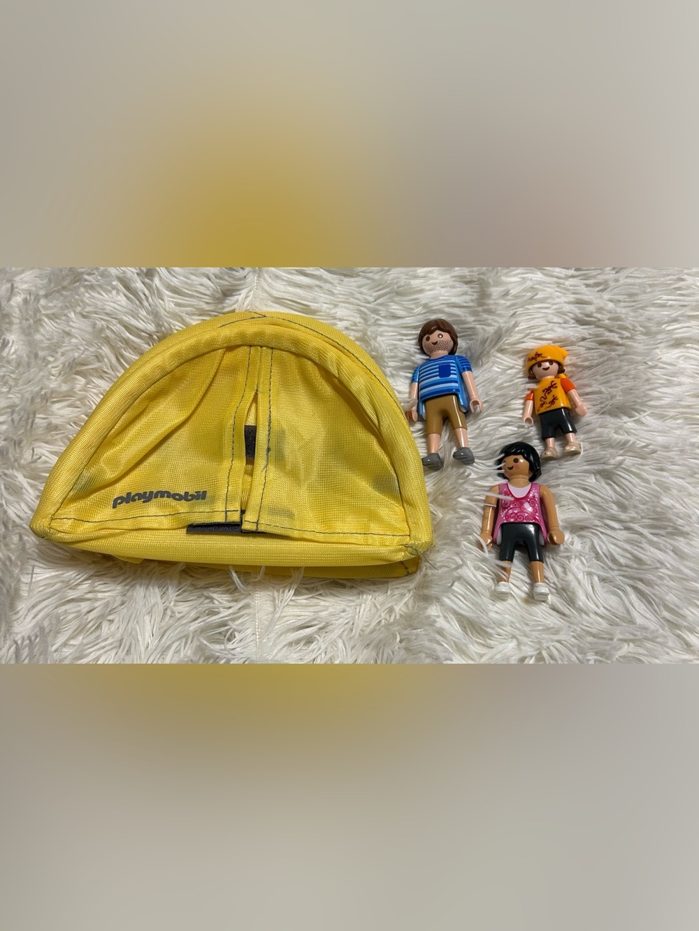 Play-mobile Tent and Figures